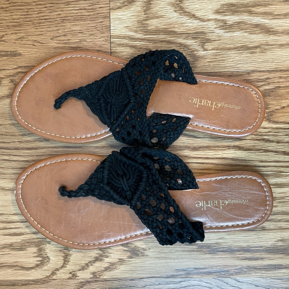 Black sandals